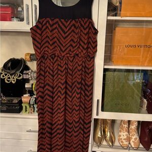 Bold & Beautiful: The Geometric Maxi Dress 18W